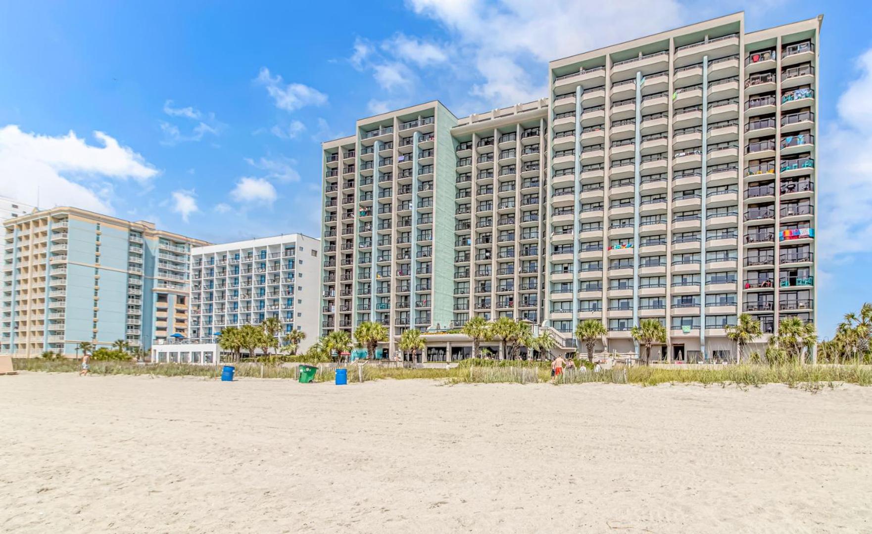 Ocean Front Queen Suite With Panoramic Views! - Compass Cove Unit 964 Myrtle Beach Exterior photo